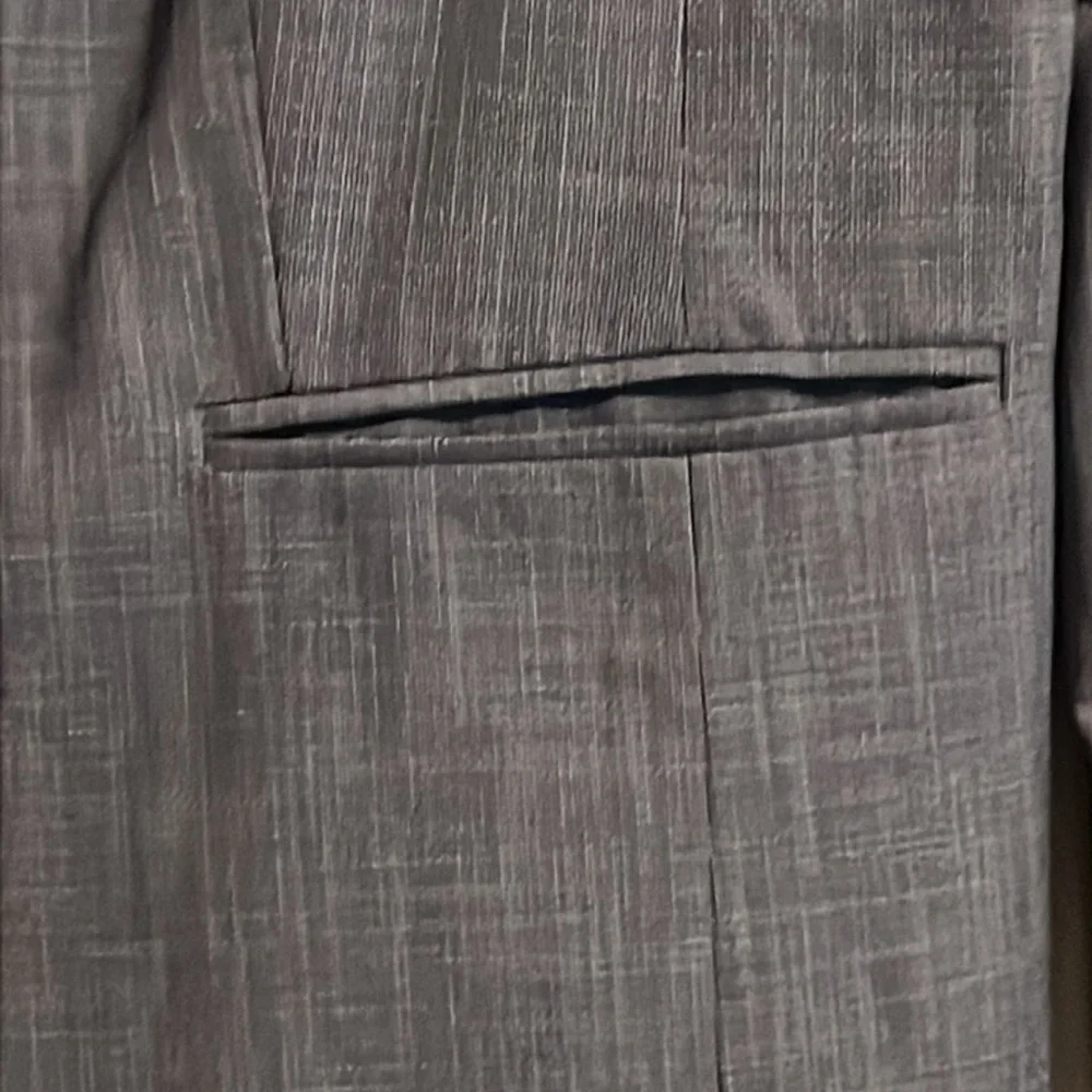 Ann Taylor Loft 16 Gray Blazer Jacket